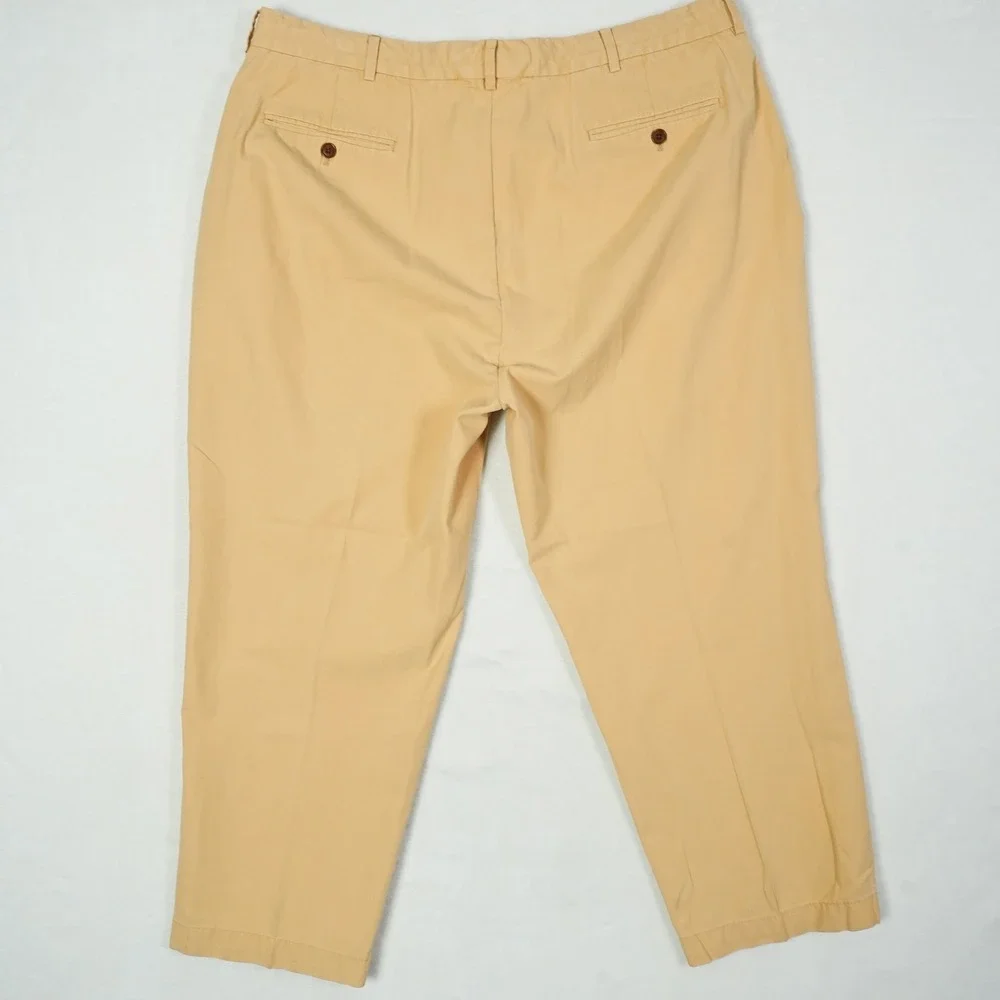 Polo Ralph Lauren Men 40x30 (Fits 39x26) Silk Blend Flat Front‎ Chino Pants